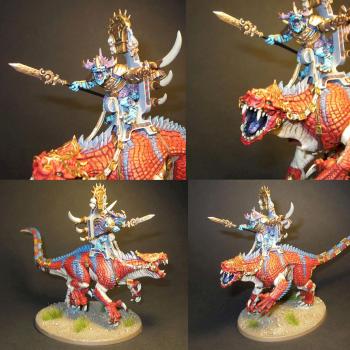 Oldblood on Carnosaur by El_Pippo