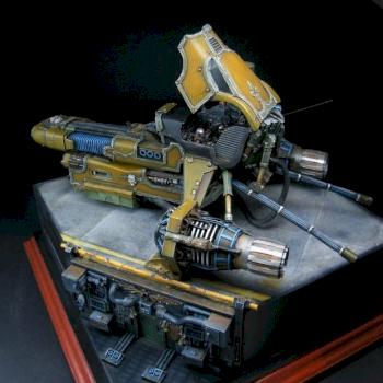 Thunderstorm Titan Gunship by lwcolors