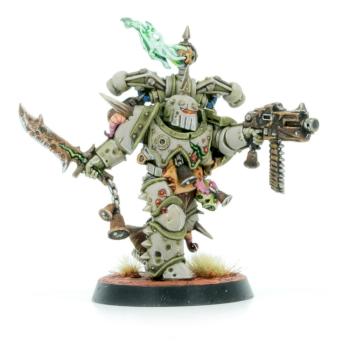 Chaos space marine: Death Guard by Lenny-Craftit