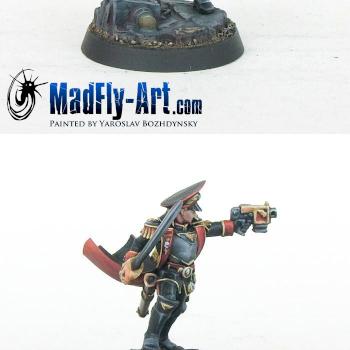 Commissar Severina Raine by MadFlyArtStudio