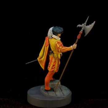 Halberdier of the Spanish Guard, 16th Century. by Bonebor