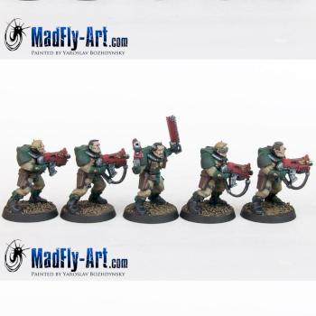 Dark Angels Scouts by MadFlyArtStudio