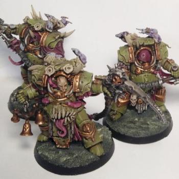Death Guard Deathshroud Bodyguard by Grub