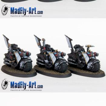 Ravenwing Black Knights by MadFlyArtStudio