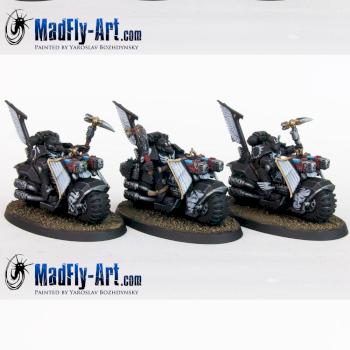 Ravenwing Black Knights by MadFlyArtStudio