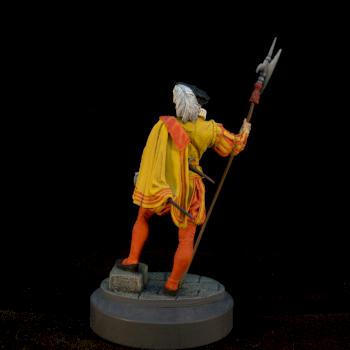 Halberdier of the Spanish Guard, 16th Century. by Bonebor