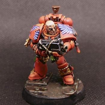 Angry Blood angel by Pelik