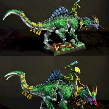 Warhammer FB/ T9A/ AoS Troglodon by cool-minis.com