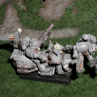 space marine stunt bike #1 by elVincent