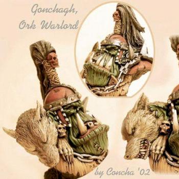 Warlord Ork by Concha