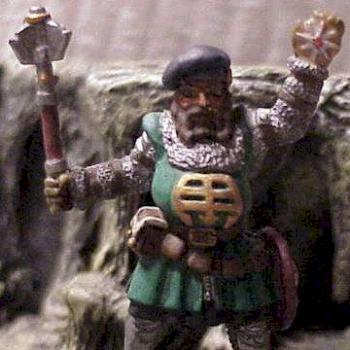 Reaper Cleric Miniature by genlee