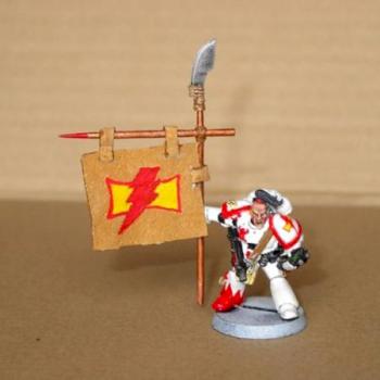 White Scars Vexillarius by Idolo
