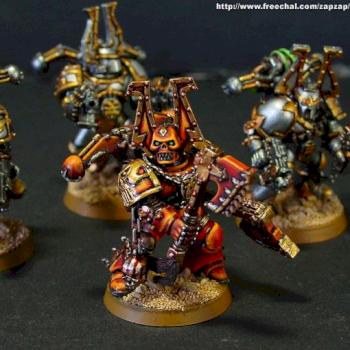 khorne bezerker squad by zapzap