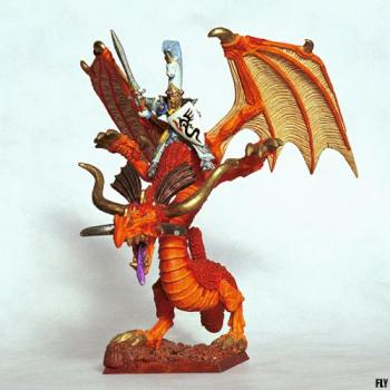 High Elf Red Dragon by Fly