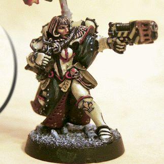 Sister of battle. Standard bearer by Luis