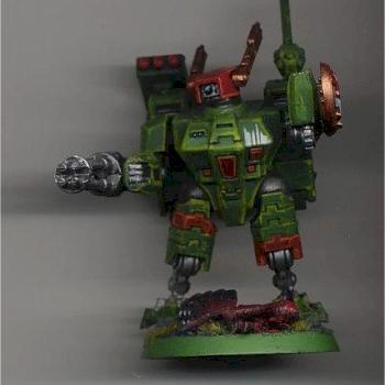 Battlesuit Commander by bloodthirster86