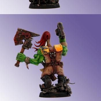 Ork Nob by Merddin