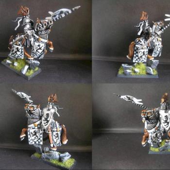 Warhammer Bretonnia Black Knight by tinman755