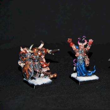 Chaos army characters by javierillo