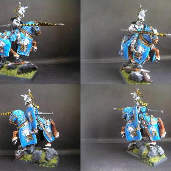 Warhammer Bretonnian of Unicorn by tinman755