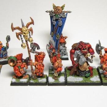 Some Dwarfs with a Slayer unit filler by Squerkie