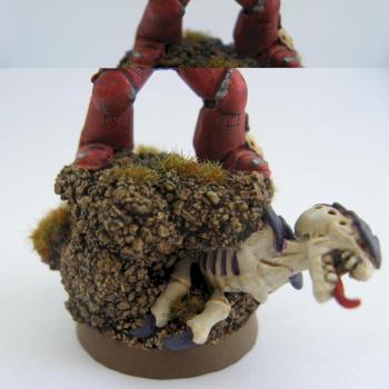 Space Marines Blood Angels Commander by Muzzle