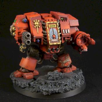 Blood Angels Draednought by TheWarBlog