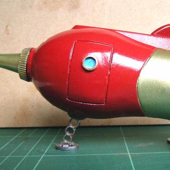 Retro Rocket by ironmammoth