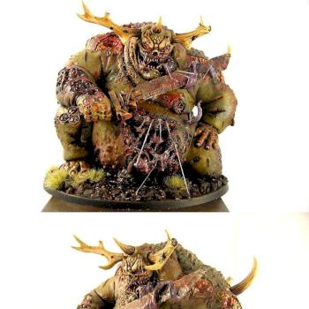 GREAT UNCLEAN ONE GREATER DAEMON OF NURGLE by Roman 2.0