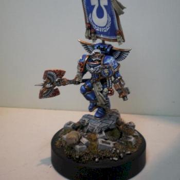 Ultramarine 5th Company Captain by 40kshowcase