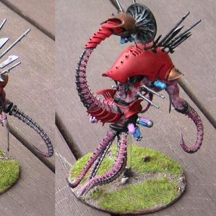 Dark Eldar Cronos parasite engine monster basic by Dark Artisan