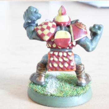 Blood Bowl orc liner (trois quarts) by totker
