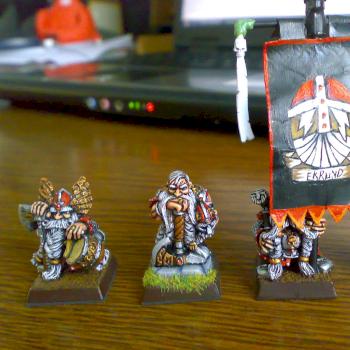 Thane Durgan Dragonback and his Longbeards by Deamonslayer