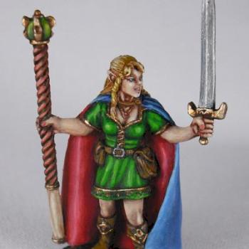 Isedil,Elf Sorceress by mutchee