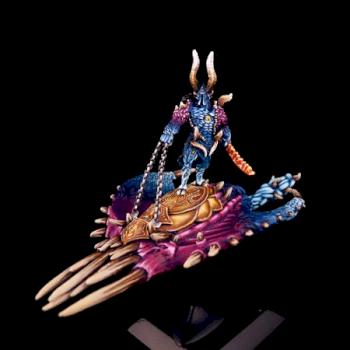 Daemonic Magelord on Skydevil by Titan-forge