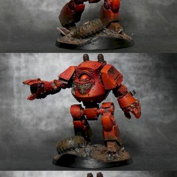 Blood Angel Contemptor Dreadnought by Richard_Harris