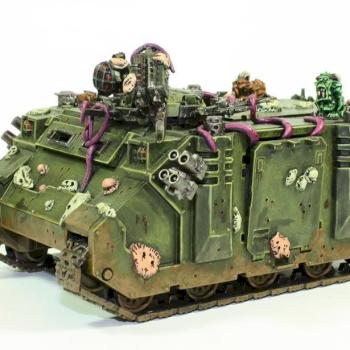 Death guard rhino II by Queek