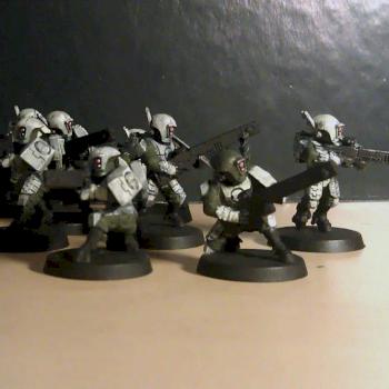 Tau Fire Warriors by Vladimir Ryzhkov