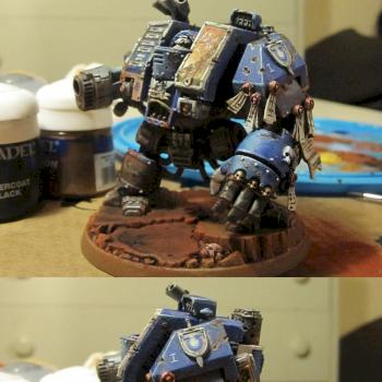 ultramarines venerable dreadnought by Mario_H