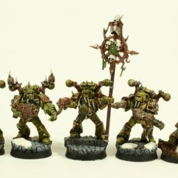 Death guard squad I by Queek