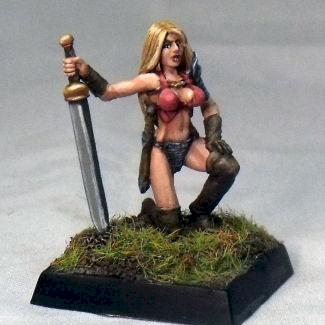 Female warrior knight paladin by Micaa199