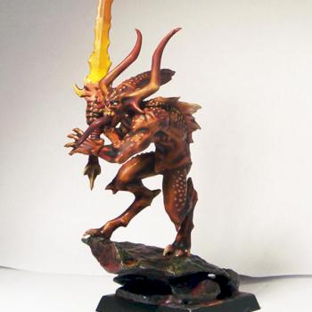Khorne's Bloodletters by Mime