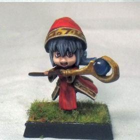 Female anime mage wizard sorcerer by Micaa199