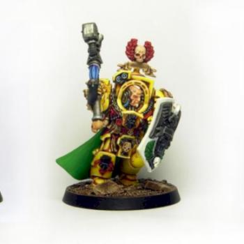 Captain Lysander of the Imperial Fists by trueReed