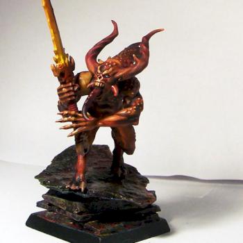Khorne's Bloodletters by Mime