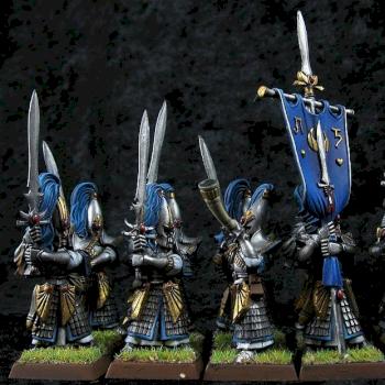 High Elf Sword Masters by WatchDragon