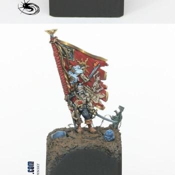 Vostroyan Banner Bearer by MadFlyArtStudio