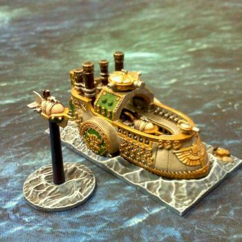 Dwarf ship by Larry Eby