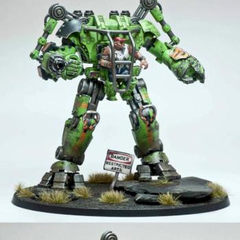 Gorilla Inc. Demolition Powersuit [Converted Dreadknight] by grimspyre
