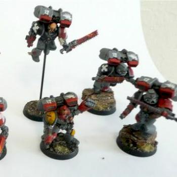 Emperors Centurions Assault Squad by Centurionpainting